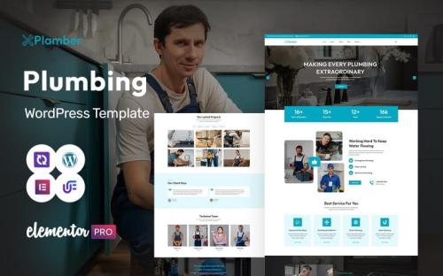 Plamber - Plumbing & Maintenance Services Multipurpose WordPress Elementor Theme theme free